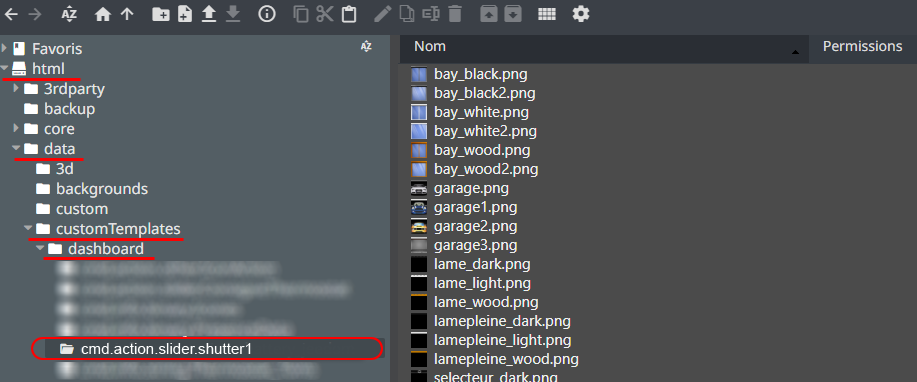 Téléchargement du widget