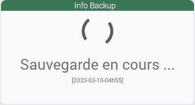 Info backup